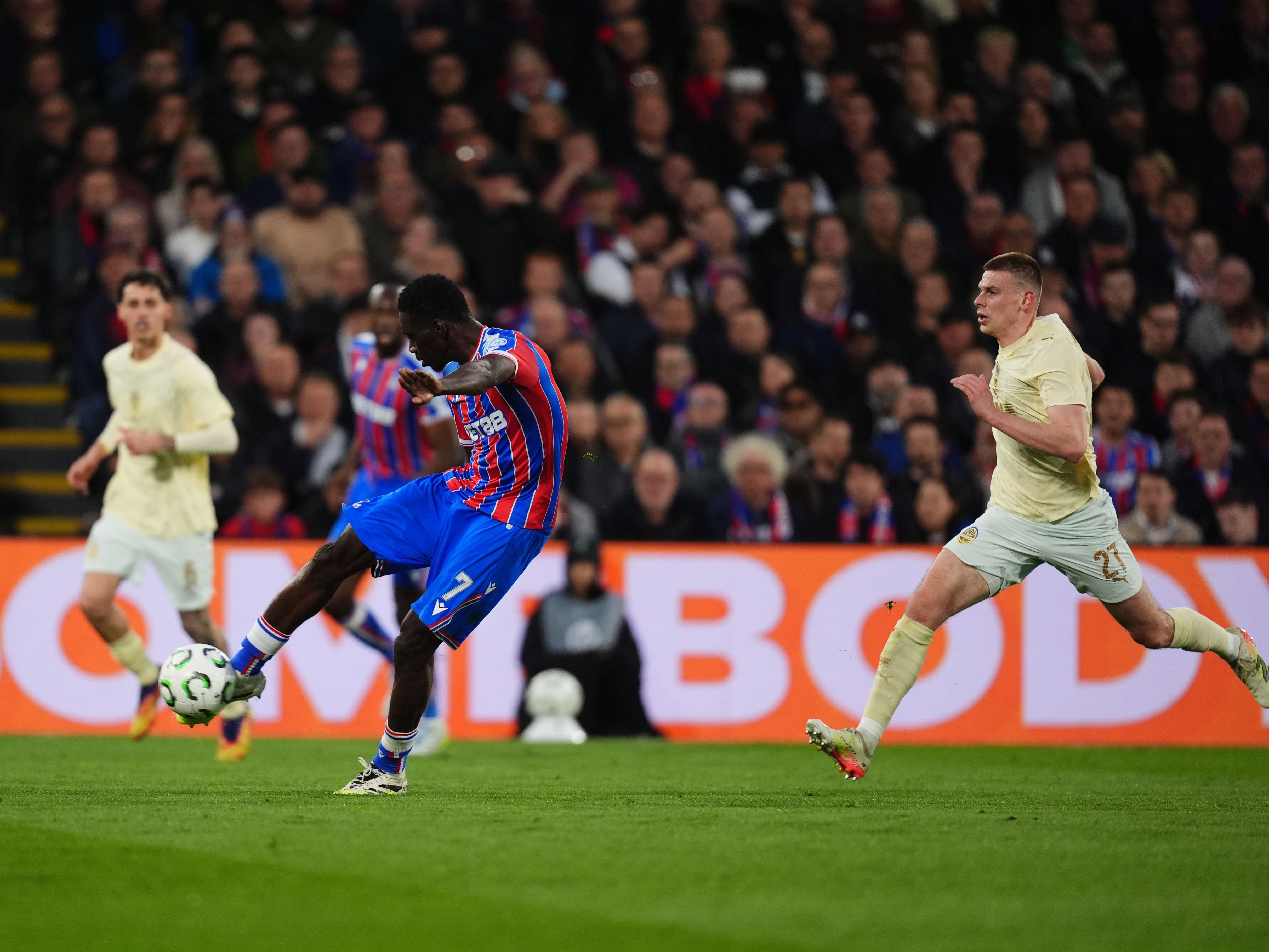 Ismaila Sarr strikes again as Crystal Palace reach Conference League final