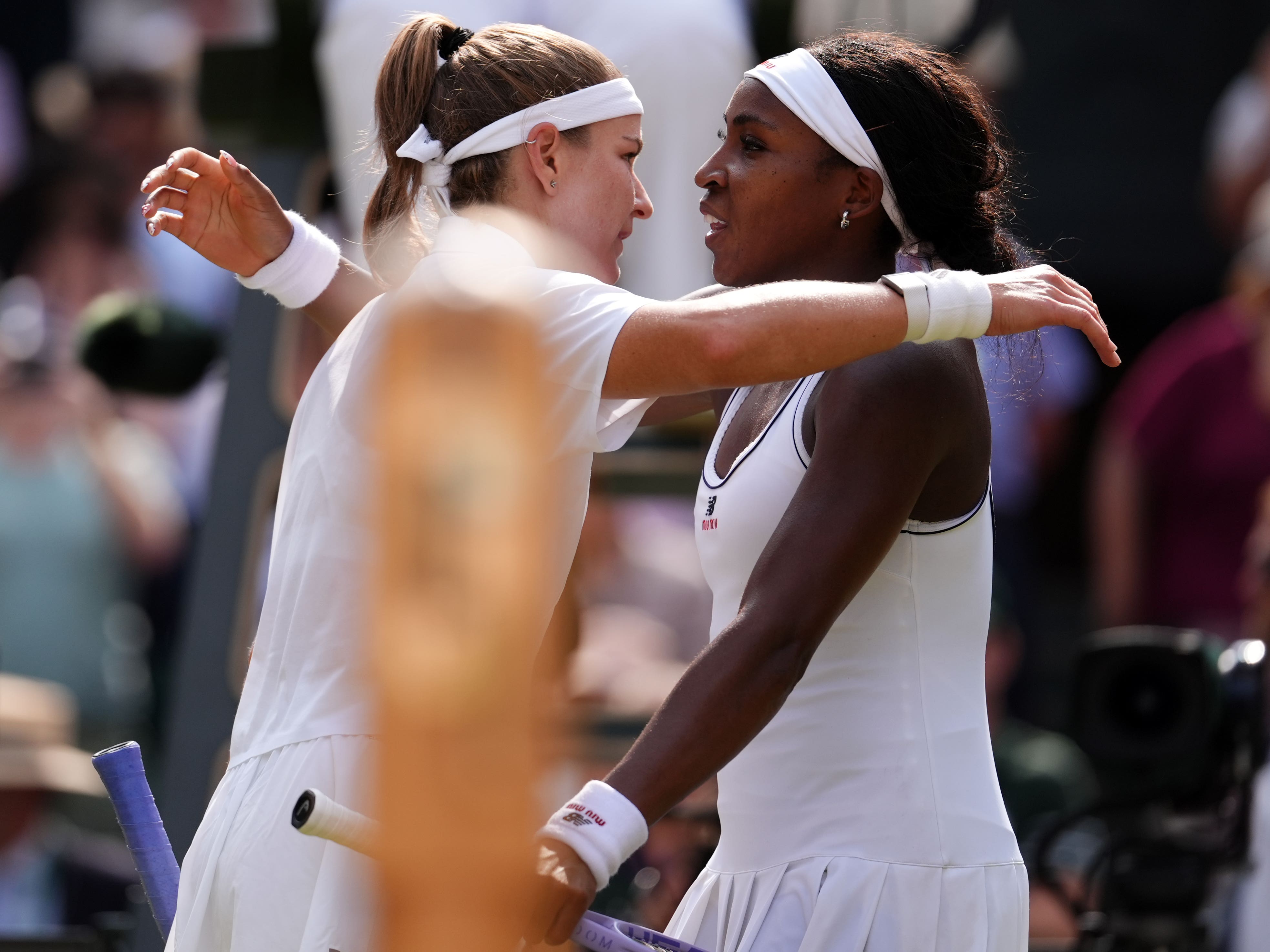 Coco Gauff squanders match point as Karolina Muchova reaches Wimbledon final