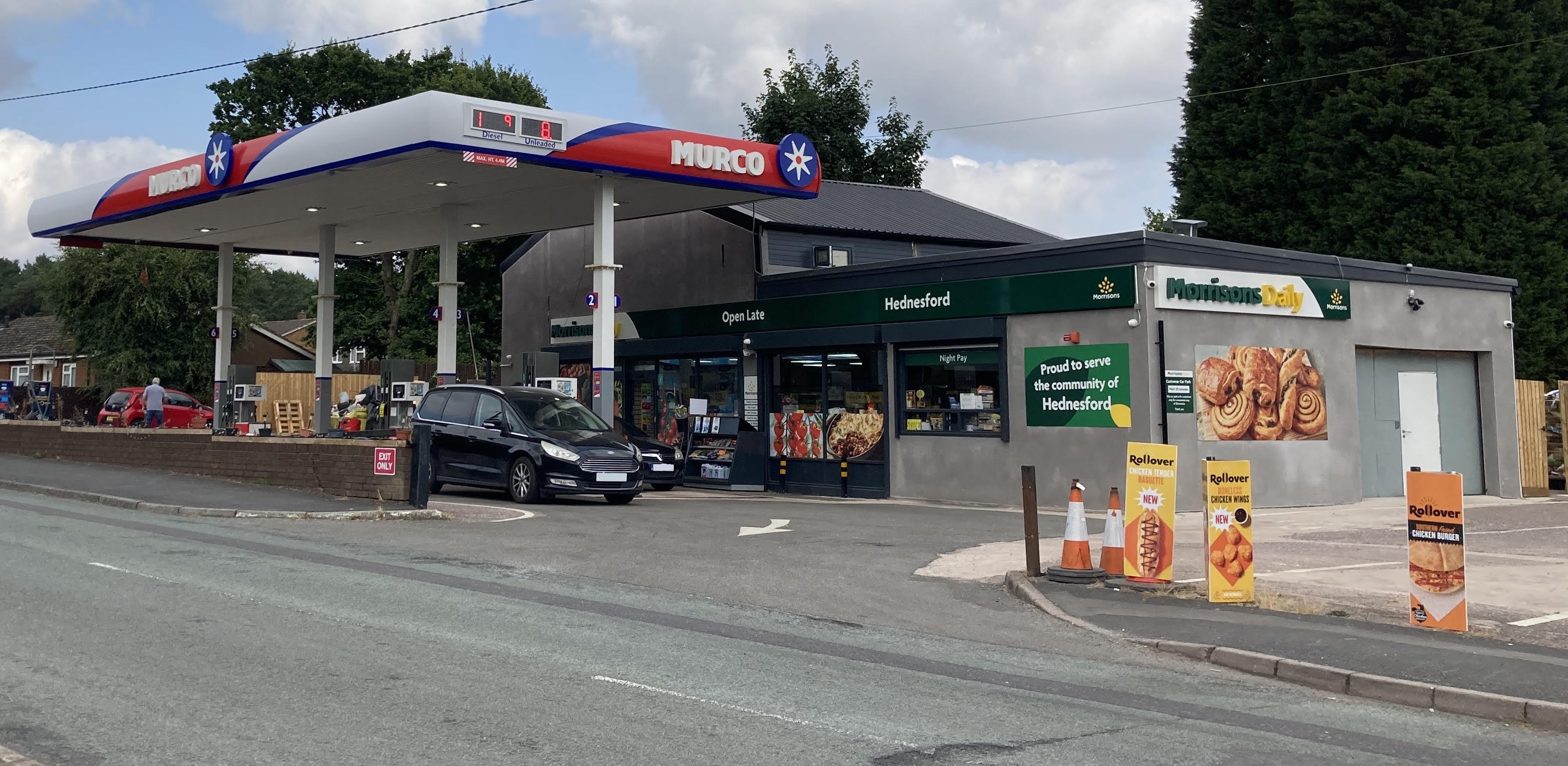 Update on decision for petrol station on edge of Cannock Chase to open 24 hours a day