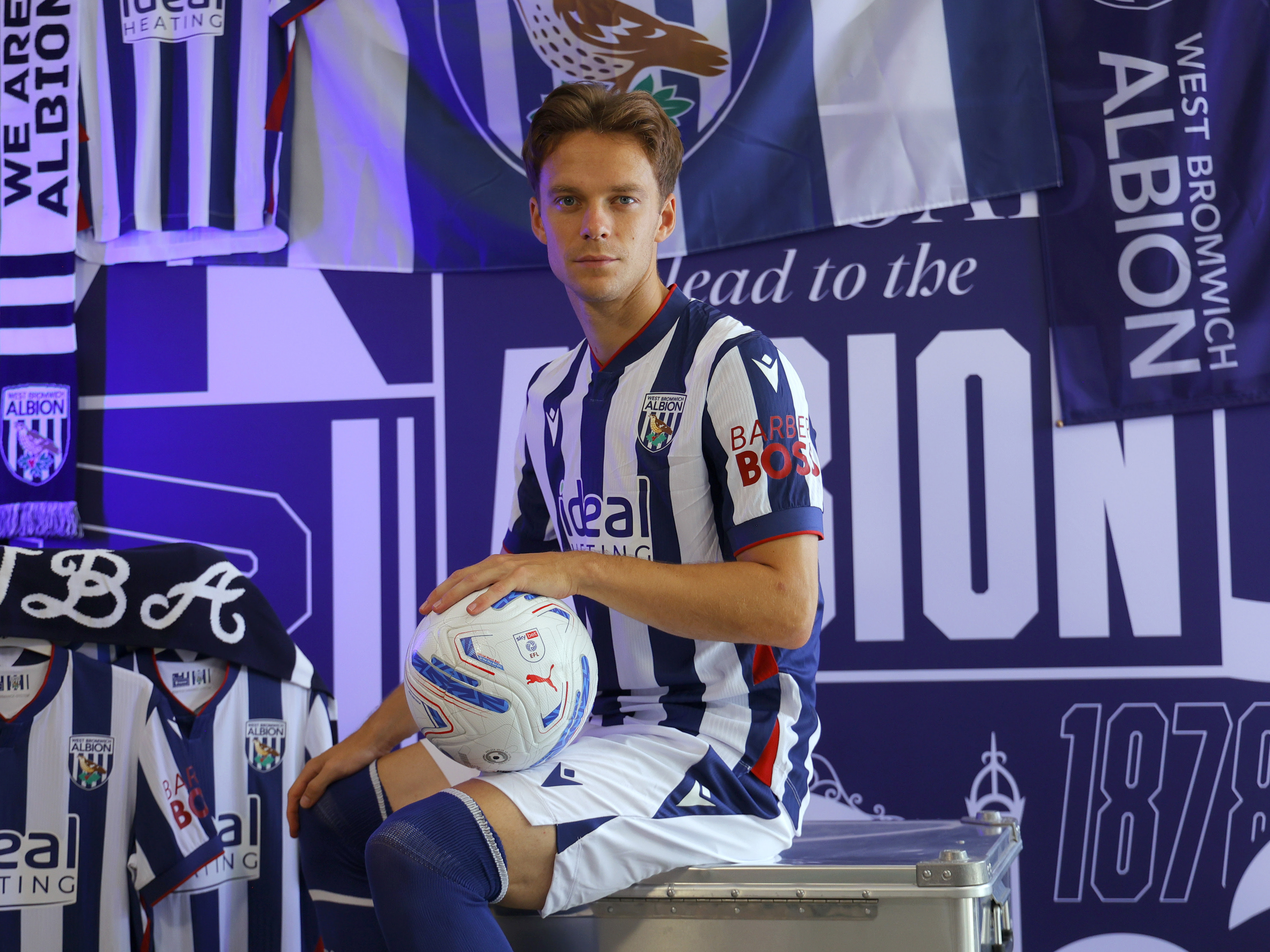Felix Horn Myhre: Striker talks 'influential' in convincing me to join West Brom