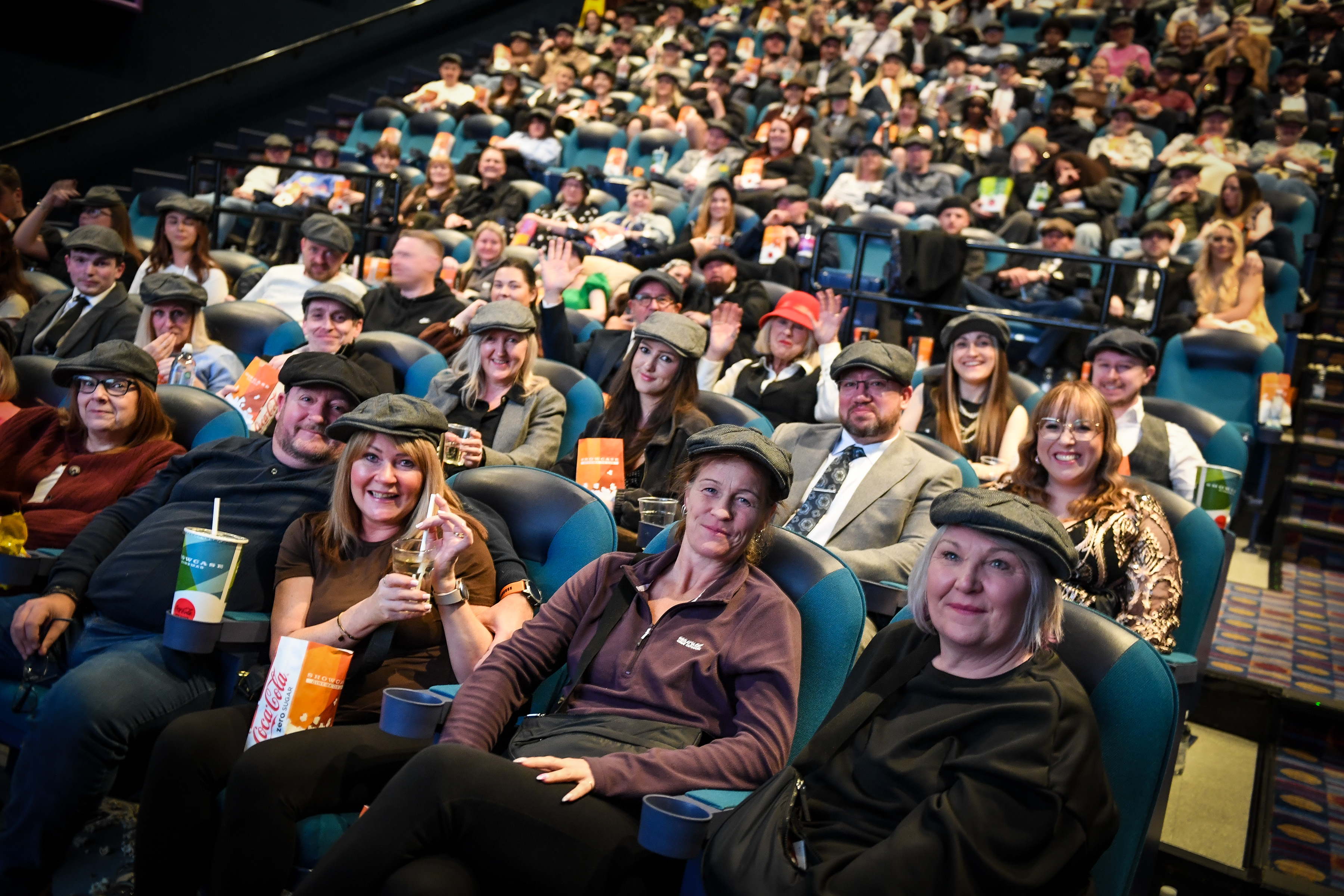 Peaky Blinders fans pack out Dudley cinema in flat caps and sharp suits for celebration of new film