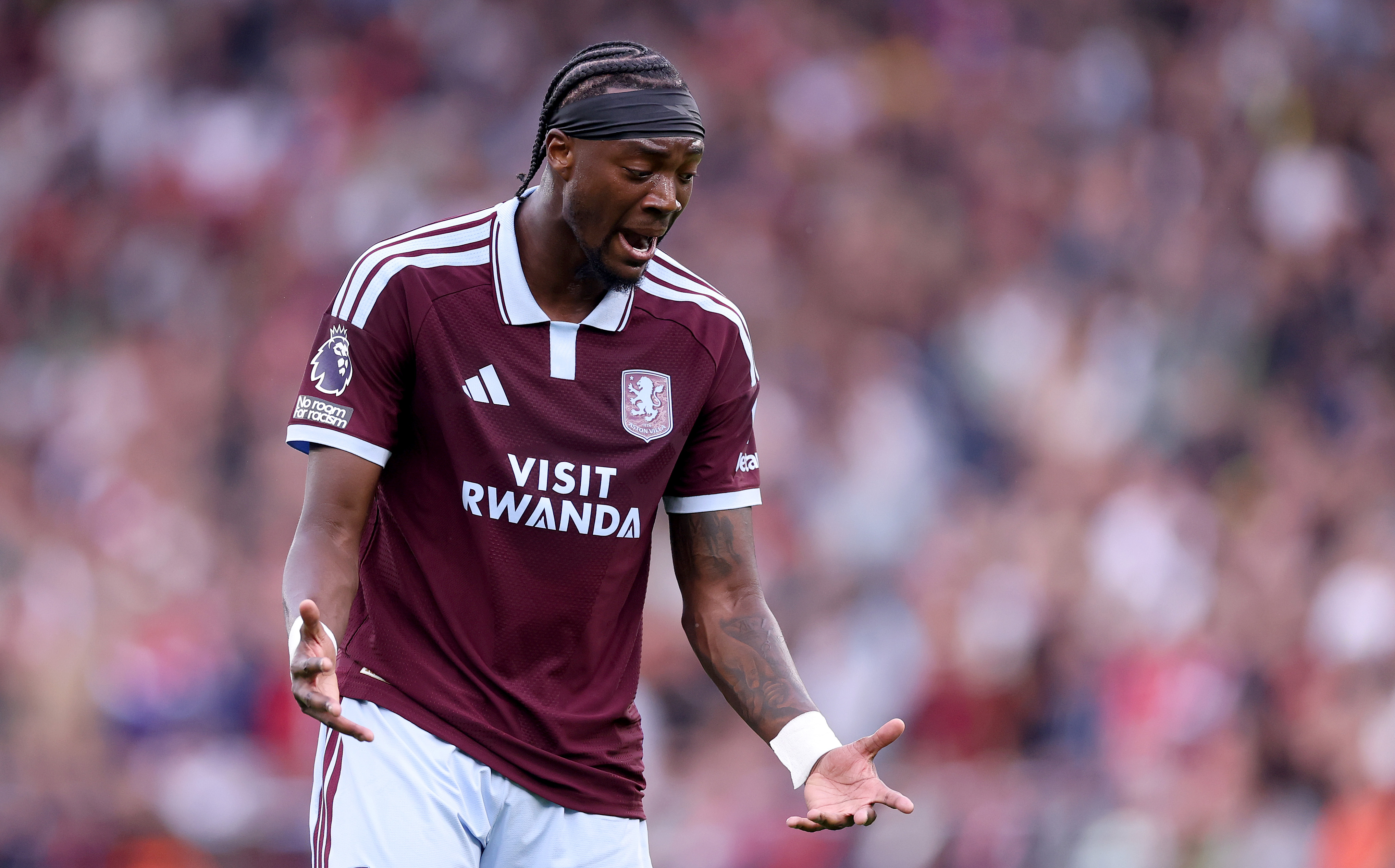 Aston Villa striker told to show more 'fire and gusto' in fight for place