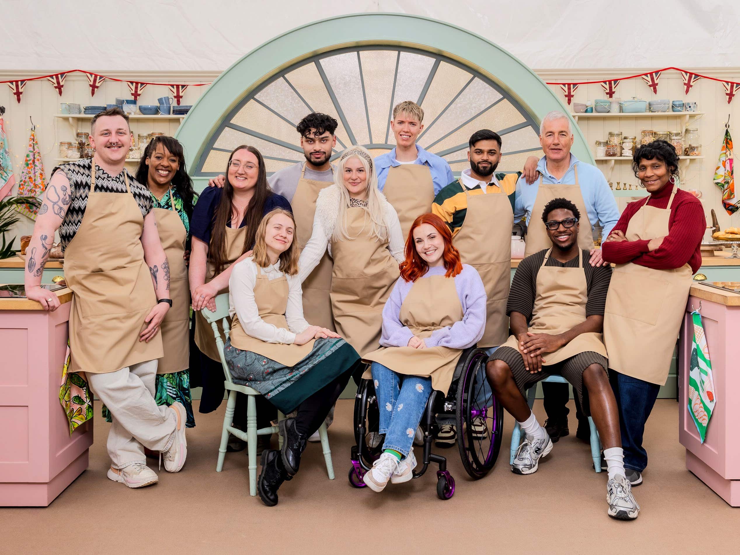 A drag king and paediatric doctor among cast joining Great British Bake Off tent