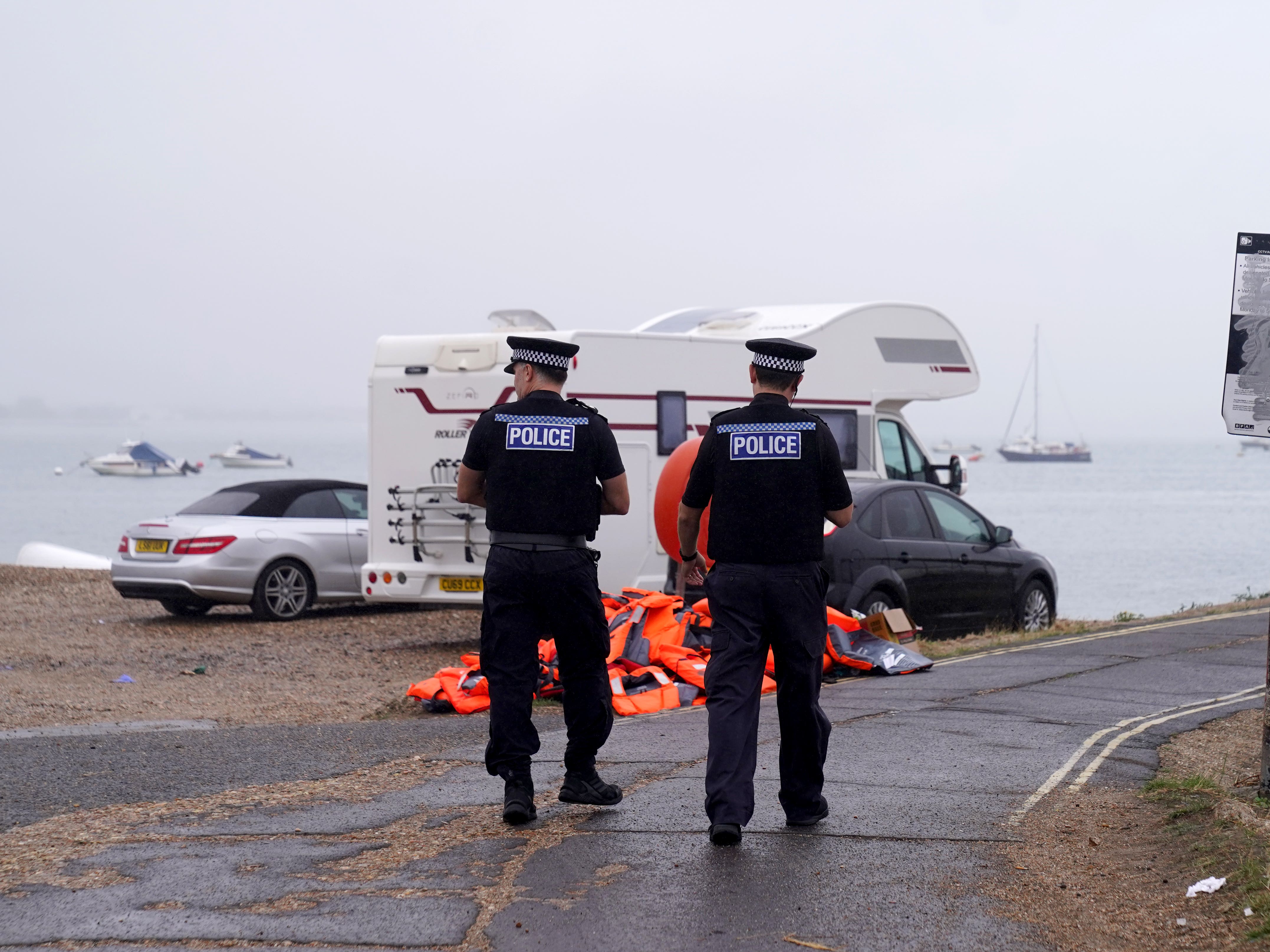 Police minister blames Tories for Portsmouth and Dover anti-migration protests