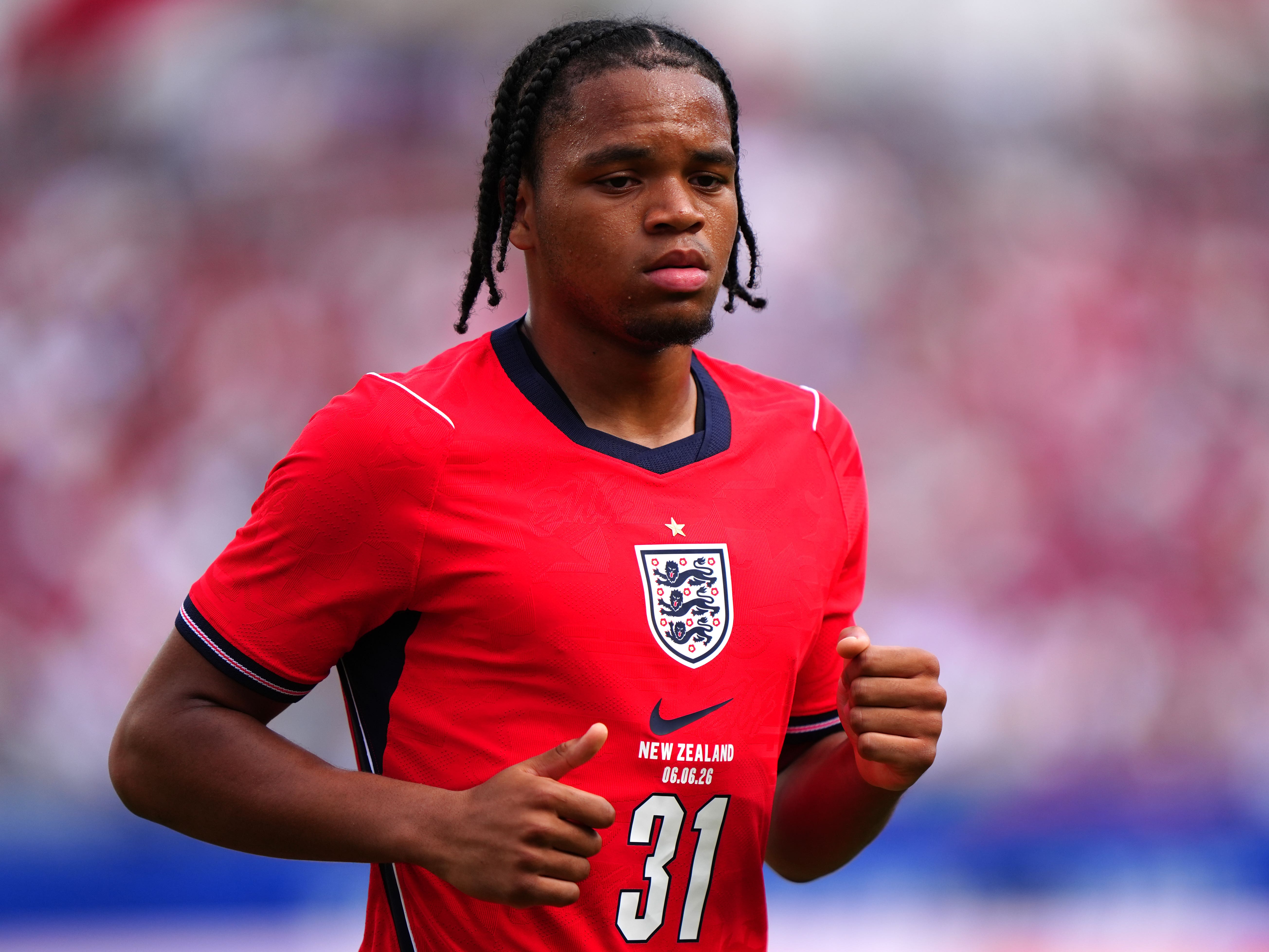Jordan Pickford hails England’s fearless teenage debutant Rio Ngumoha