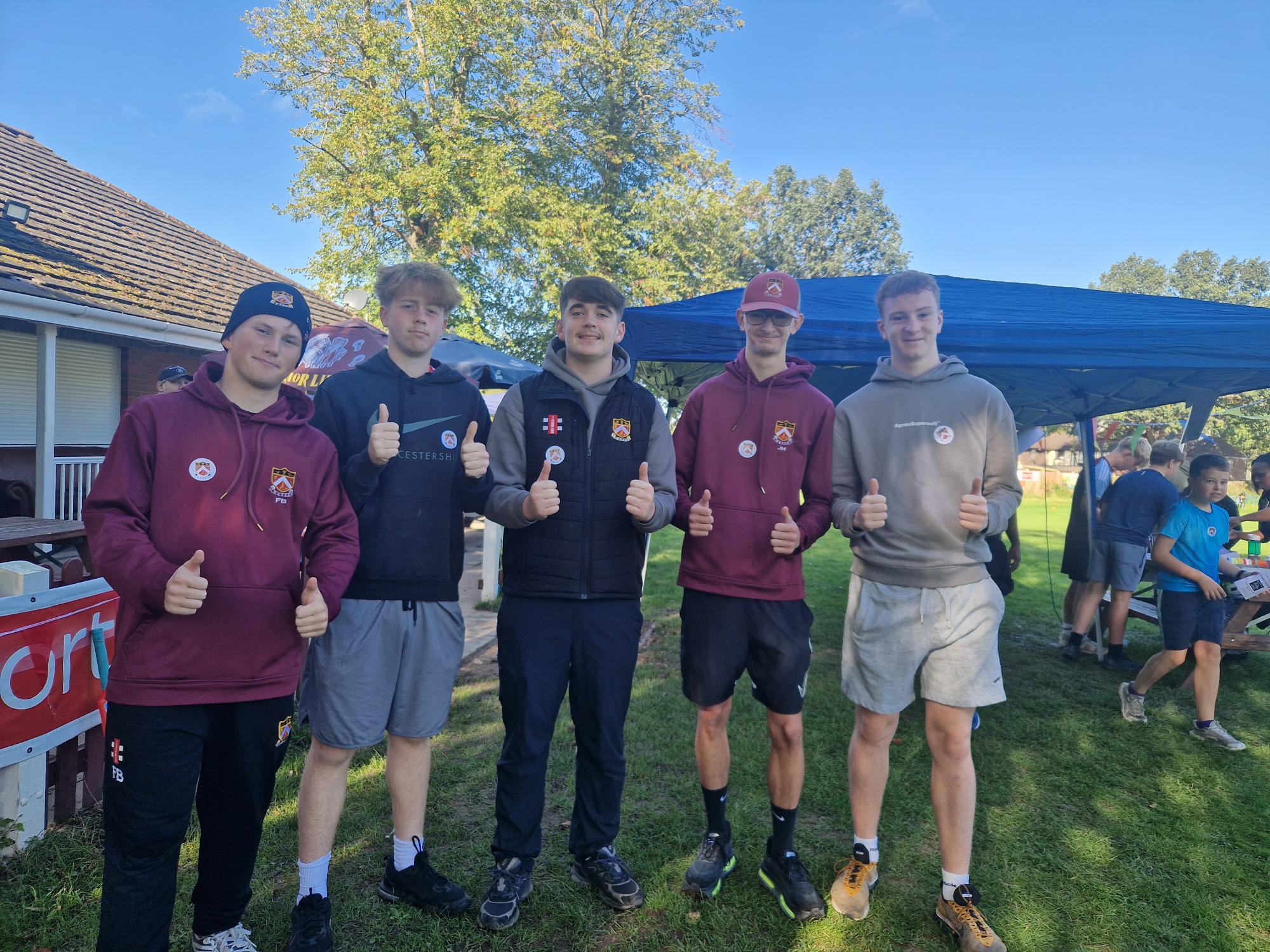 Young Wightwick & Finchfield cricketers go the extra mile in bid for new kits