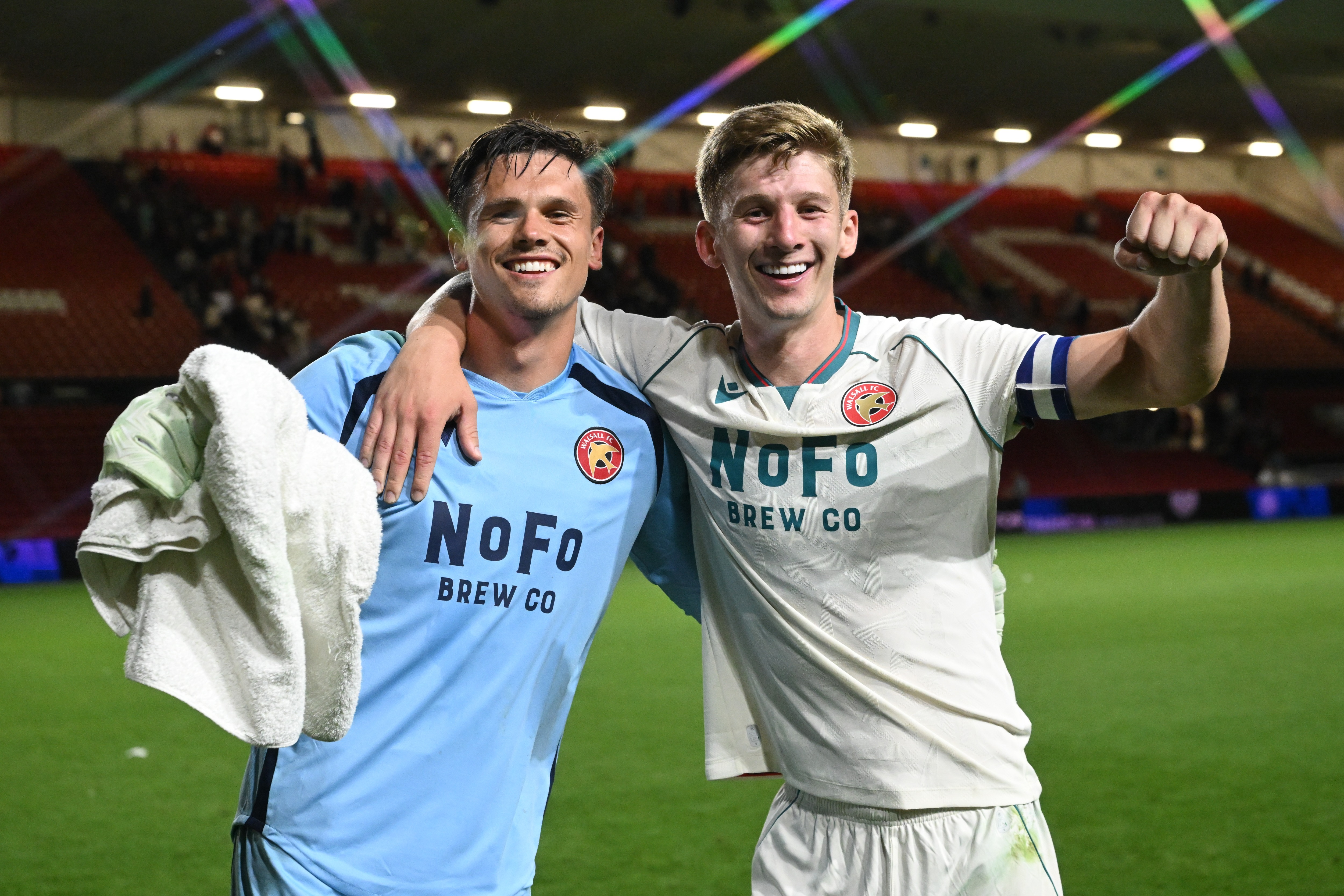 James Connolly hails Walsall's "calming influence" Jed Ward