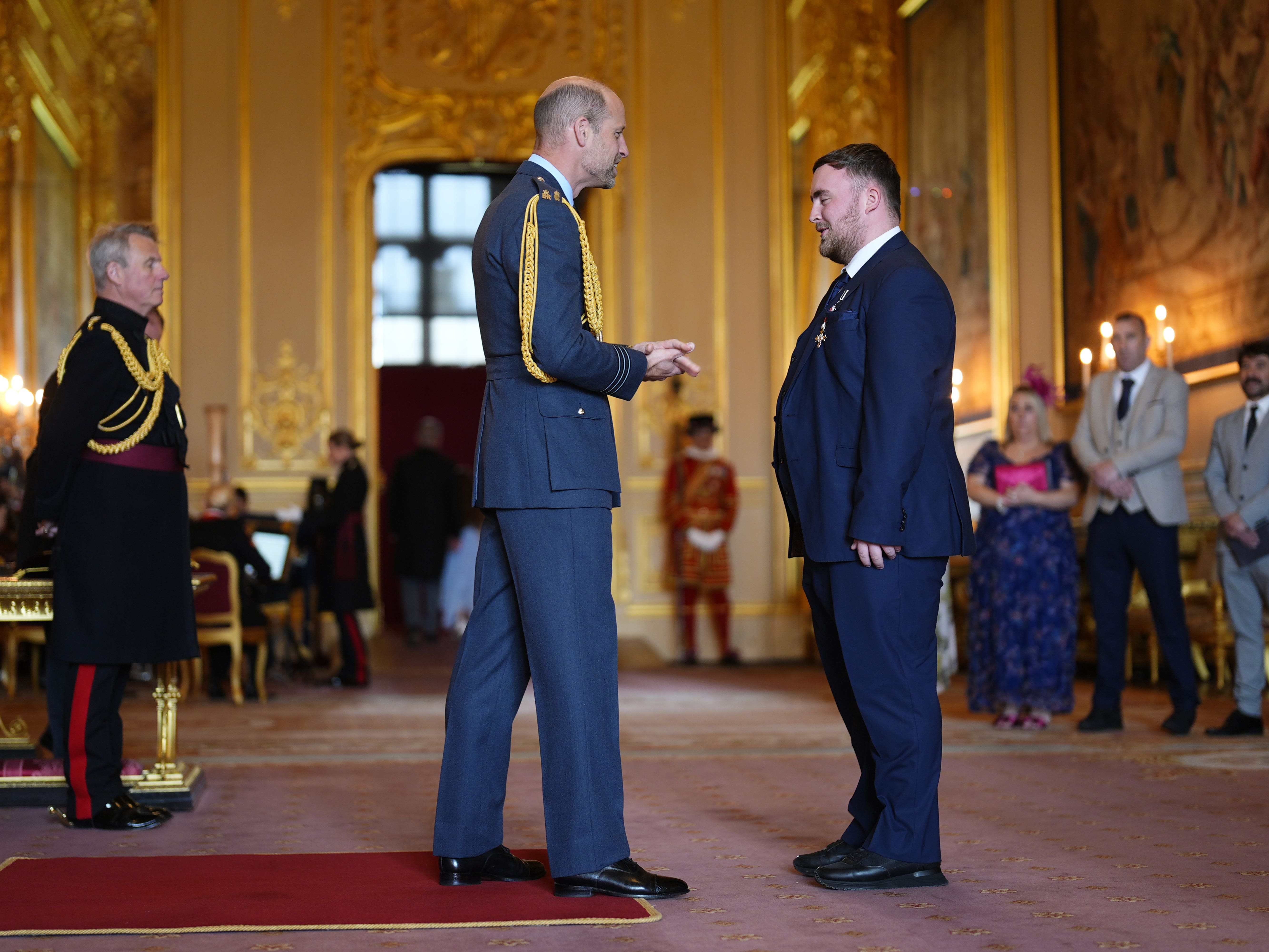 Luke Littler offers to provide Prince of Wales tickets for his Ally Pally debut