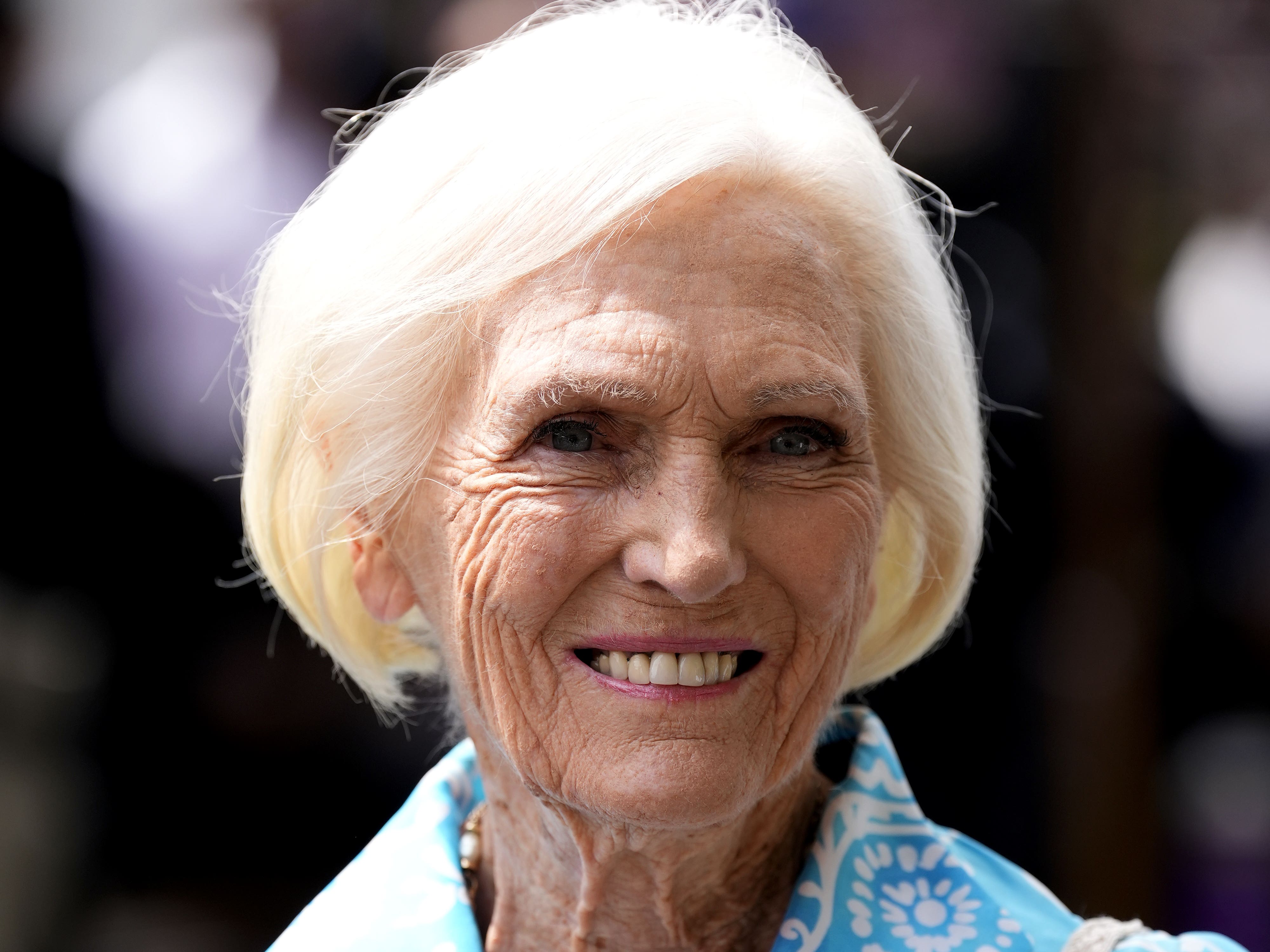 Dame Mary Berry says Bafta Fellowship is ‘the icing on the cake’